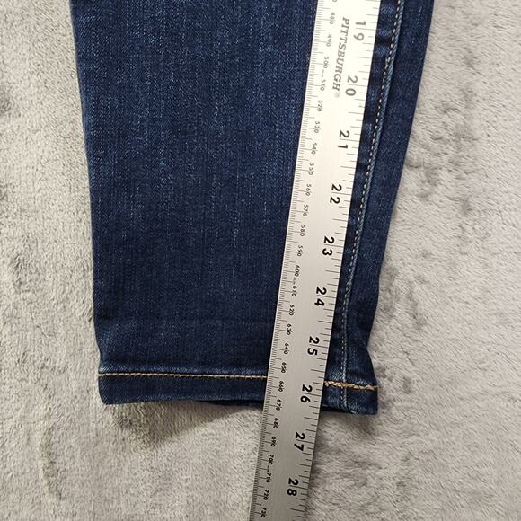 Maurices Jeans Womens 4 Blue Dark Wash High Rise Jegging Stretch Denim Skinny - Picture 10 of 12